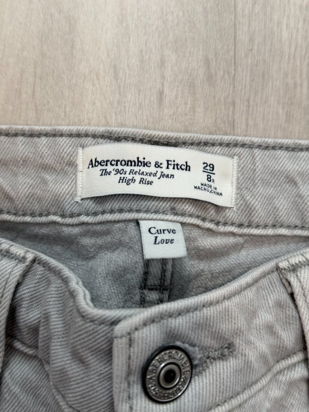 ABERCROMBIE & FITCH JEANS 29 8R NWT - Picture 3 of 6